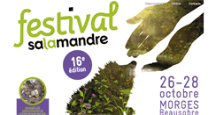 Desktop Screenshot of festival-salamandre.net